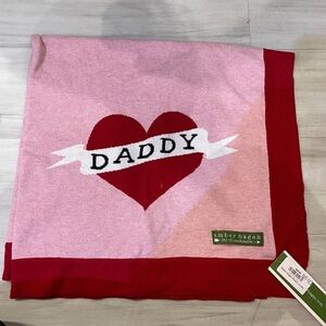 Amber Hagen 90/10 CASHMERE TATTOO DADDY BLANKET
